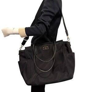 Kate Spade Wilson Road Black
Nylon Tote Kaylie Baby Bag Retail $298